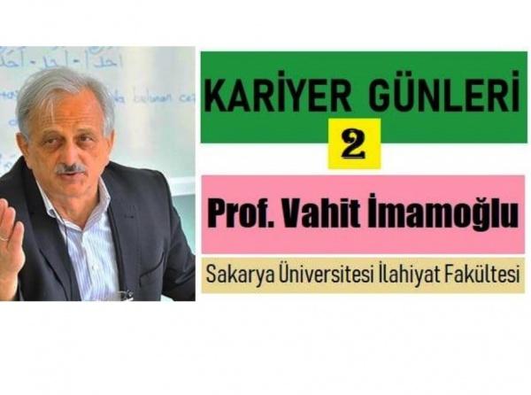 Prof.Dr. İmamoğlu, Kariyer günü etkinliğinde öğrencilere bilgi verdi