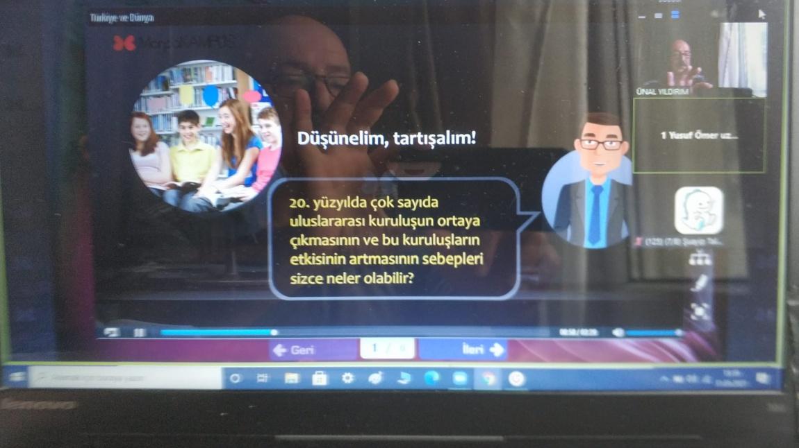 7-B SINIFI SOSYAL BİLGİLER DERSİNDE ULUSLARARASI KURULUŞLAR KONUSUNU ...